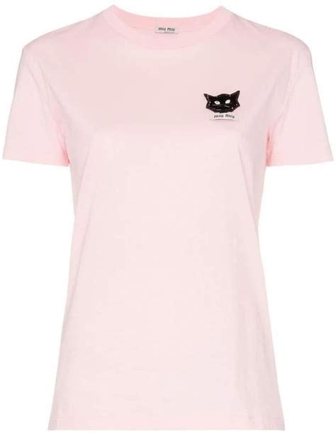 miu miu cat shirt|miumiu sweatshirts for women.